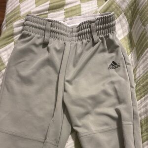 Adidas Kids Light Gray Joggers
